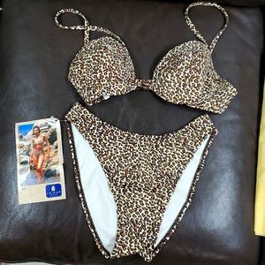 Bikini from Italy 🇮🇹 size 46 leopard print
